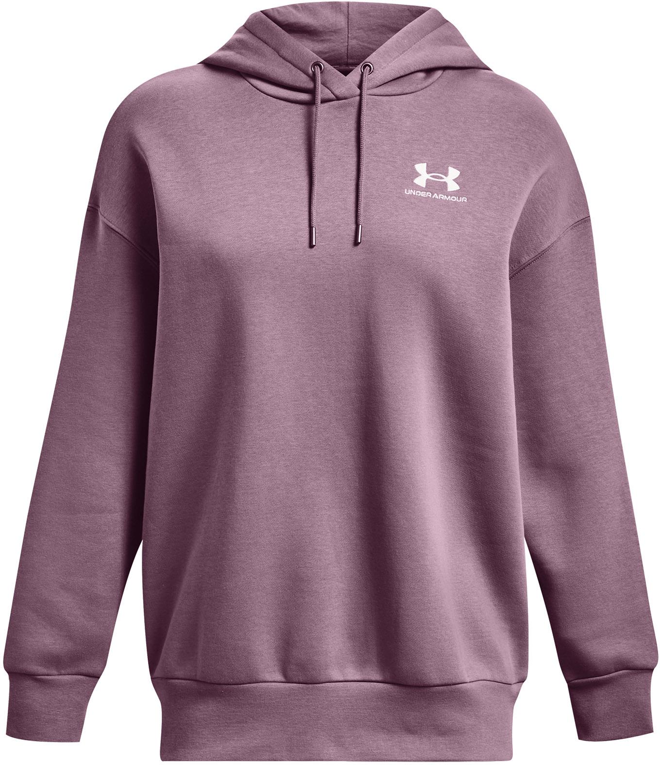 Under Armour Essential Hoodie Damen misty purple im Online Shop von  SportScheck kaufen