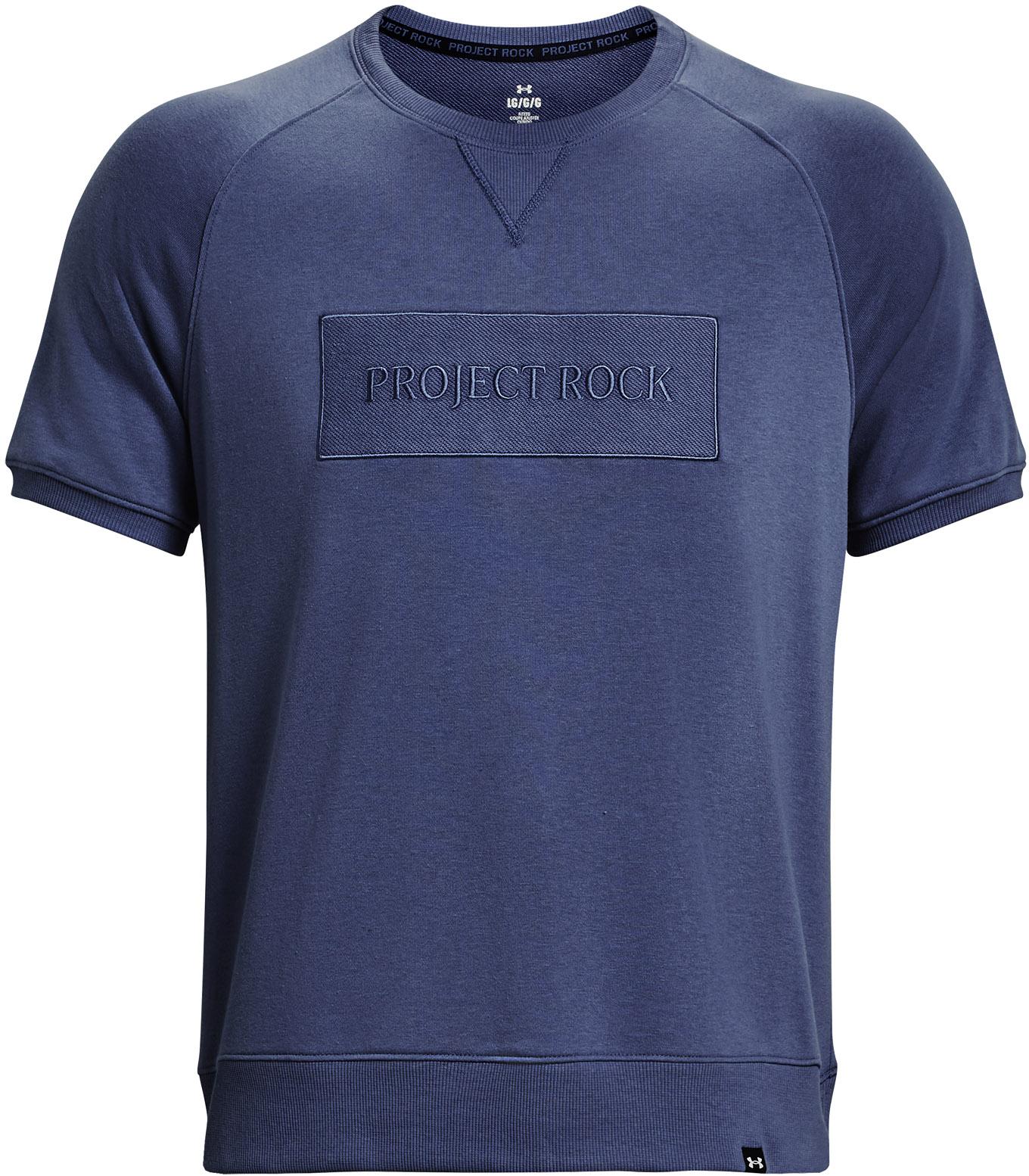 Under Armour Project Rock Funktionsshirt Herren hushed blue im Online