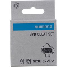 Rückansicht von Shimano CLEATS SPD SM-SH56 Zubehör silber