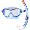AQUA LUNG Mix Combo Schnorchelset Kinder - blue-orange