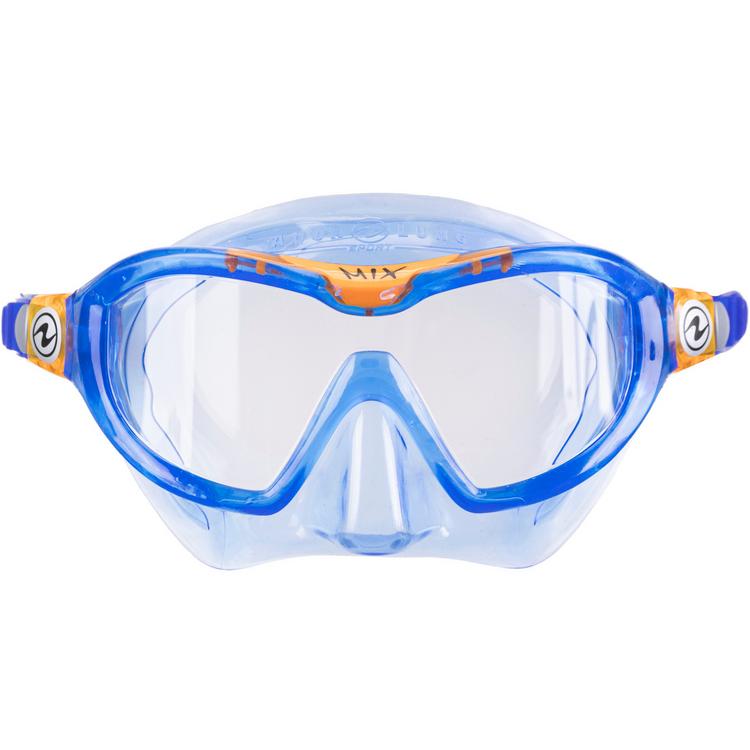 AQUA LUNG AQUA LUNG Mix Combo Schnorchelset Kinder - blue-orange - 1 | SportScheck
