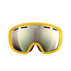 Rückansicht von POC Fovea Skibrille sulphite yellow-partly sunny ivory