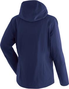 Rückansicht von Maier Sports Ribut Doppeljacke Damen night sky-viridian