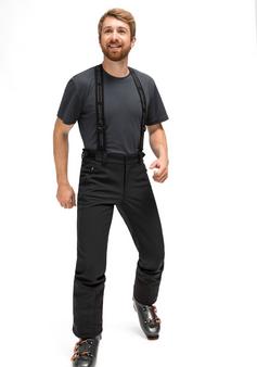 Rückansicht von Maier Sports Lothar 2.0 Skihose Herren black