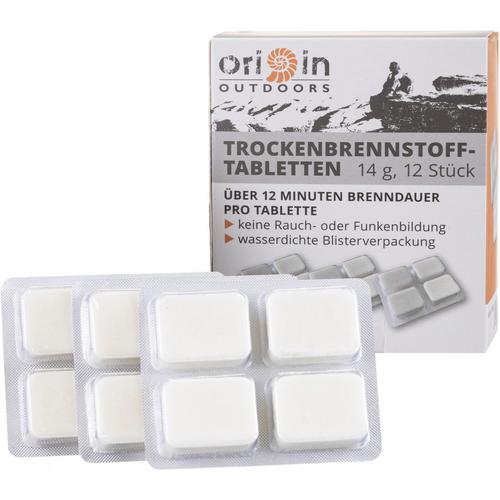Origin Outdoors Trockenbrennstofftabletten 14 g Campingkocher Zubeh&ouml;r