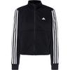 adidas TRAIN ESSENTIALS 3-STREIFEN Funktionssweatshirt Damen - black-white