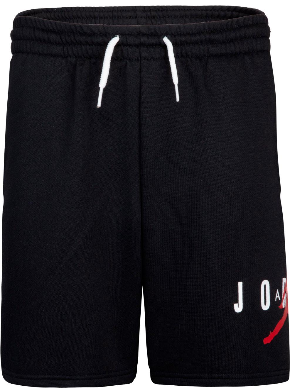 Black air jordan shorts online