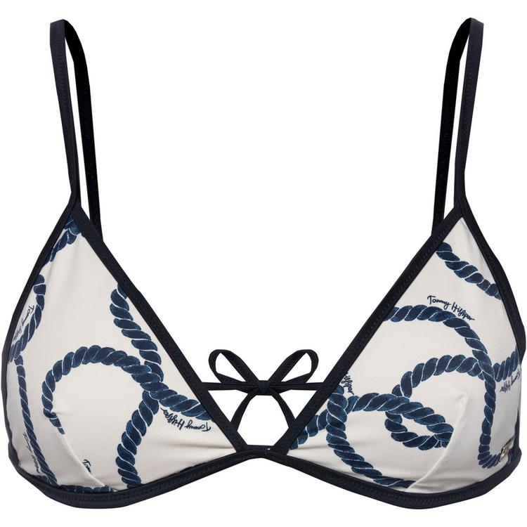 Tommy Hilfiger Tommy Hilfiger TRIANGLE FIXED RP PRINT Bikini Oberteil Damen - wuw-wlw rope print - 0 | SportScheck