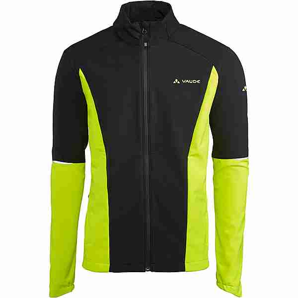 VAUDE Wintry Jacket IV Fahrradjacke Herren black-neon yellow