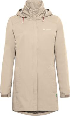 VAUDE Escape Regenmantel Damen linen