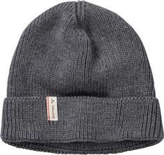 Rückansicht von VAUDE Merino Manukau Beanie anthracite