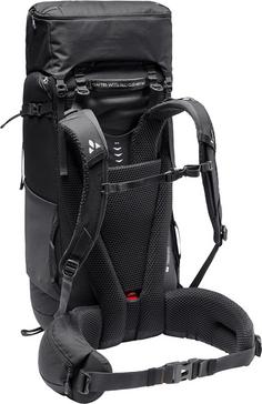 Rückansicht von VAUDE Astrum EVO 60+10 Trekkingrucksack Herren black