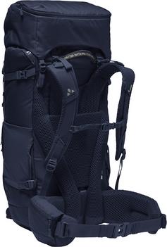 Rückansicht von VAUDE Women's Astrum EVO 55+10 Trekkingrucksack Damen eclipse