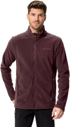 Rückansicht von VAUDE Rosemoor II Fleecejacke Herren dark oak