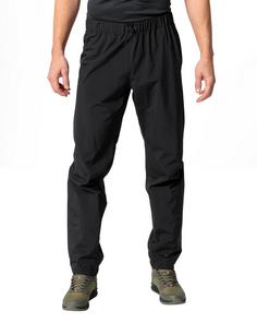 Rückansicht von VAUDE Comyou Regenhose Herren black