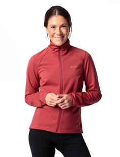 Rückansicht von VAUDE Matera Softshelljacke Damen brick