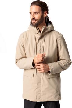 Rückansicht von VAUDE Coreway Parka Herren linen