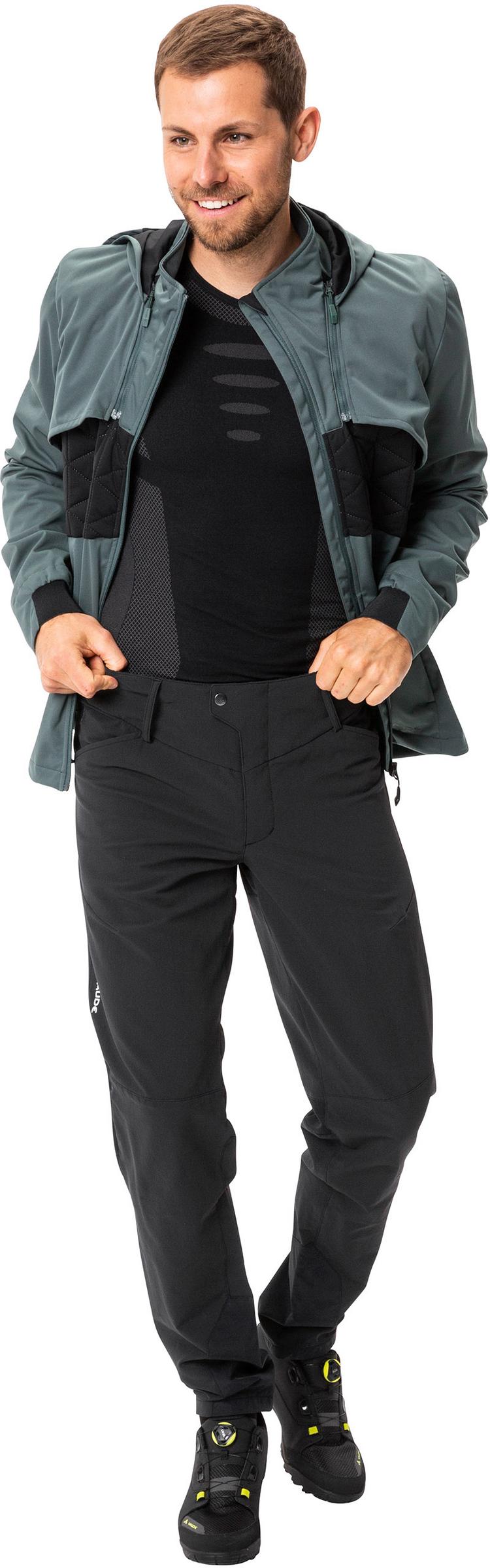 VAUDE VAUDE Qimsa Light Softshellhose Herren - black uni - 4 | SportScheck
