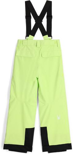 Rückansicht von Spyder PROPULSION Skihose Kinder lime ice