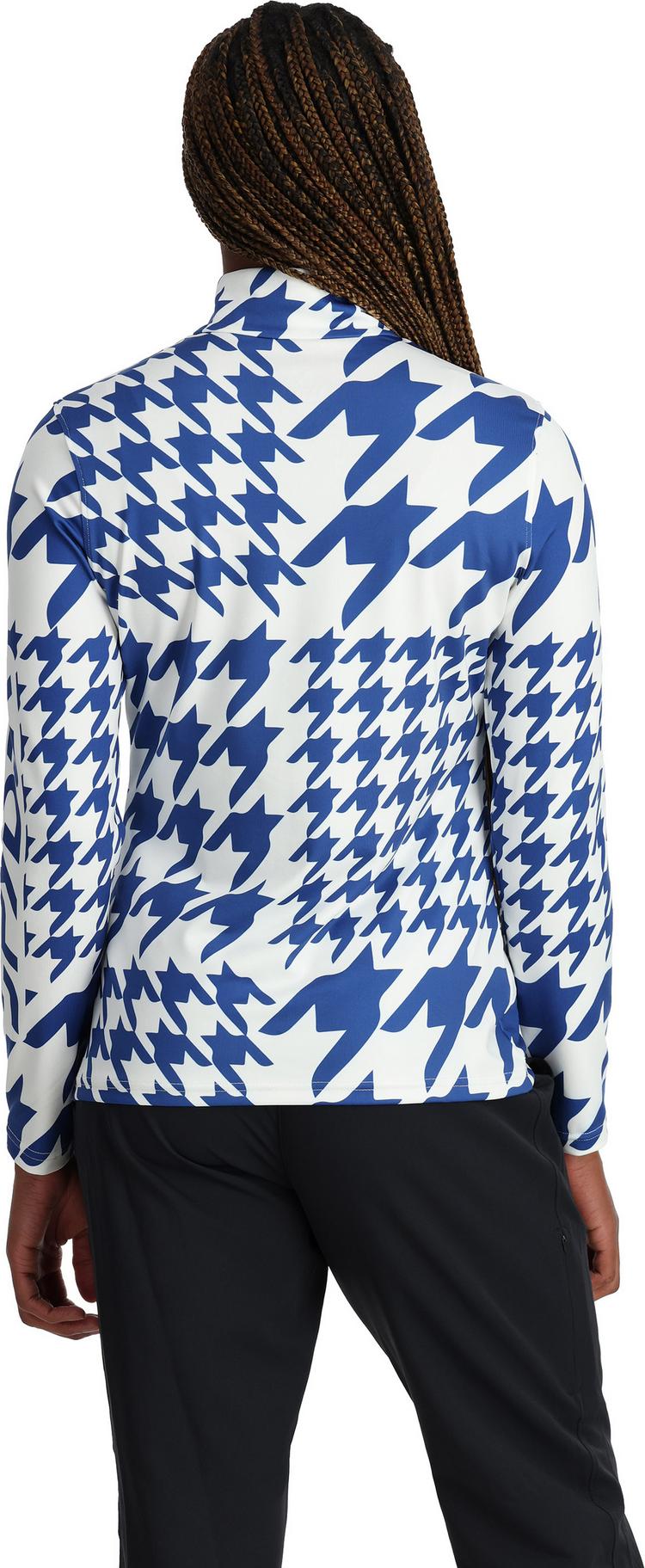 Spyder Spyder HOUNDSTOOTH Funktionsshirt Damen - electric blue - 1 | SportScheck