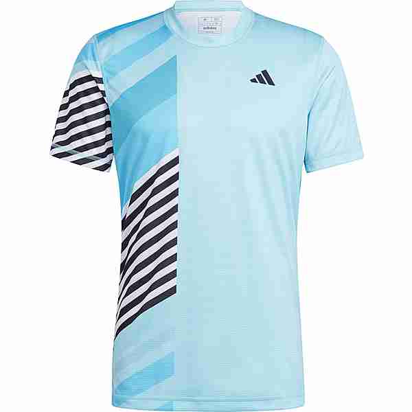 adidas Freelift Pro Tennisshirt Herren light aqua
