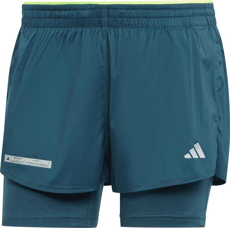 adidas adidas ULTI Funktionsshorts Damen - arctic night-lucid lemon - 0 | SportScheck