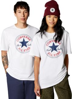 Rückansicht von CONVERSE All Star Patch T-Shirt Herren white