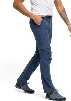 Rückansicht von Maier Sports Tajo 2 Zipphose Herren blau