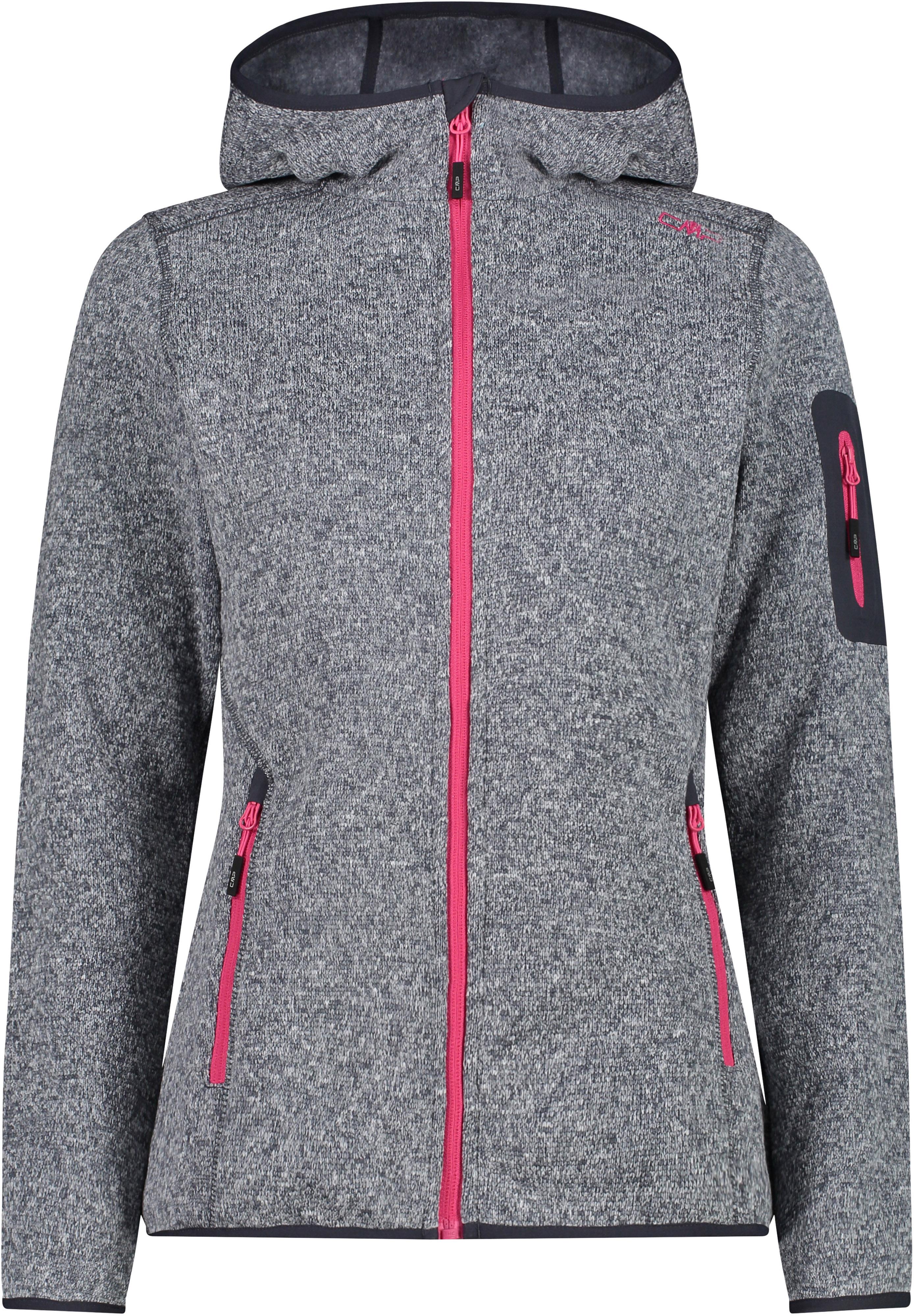 CMP Strickfleece Damen titanio-fuxia im Online Shop von SportScheck kaufen