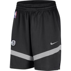 Nike Brooklyn Nets Basketball-Shorts Herren black-flt silver