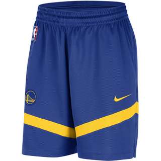 Nike Golden State Warriors Basketball-Shorts Herren rush blue-amarillo