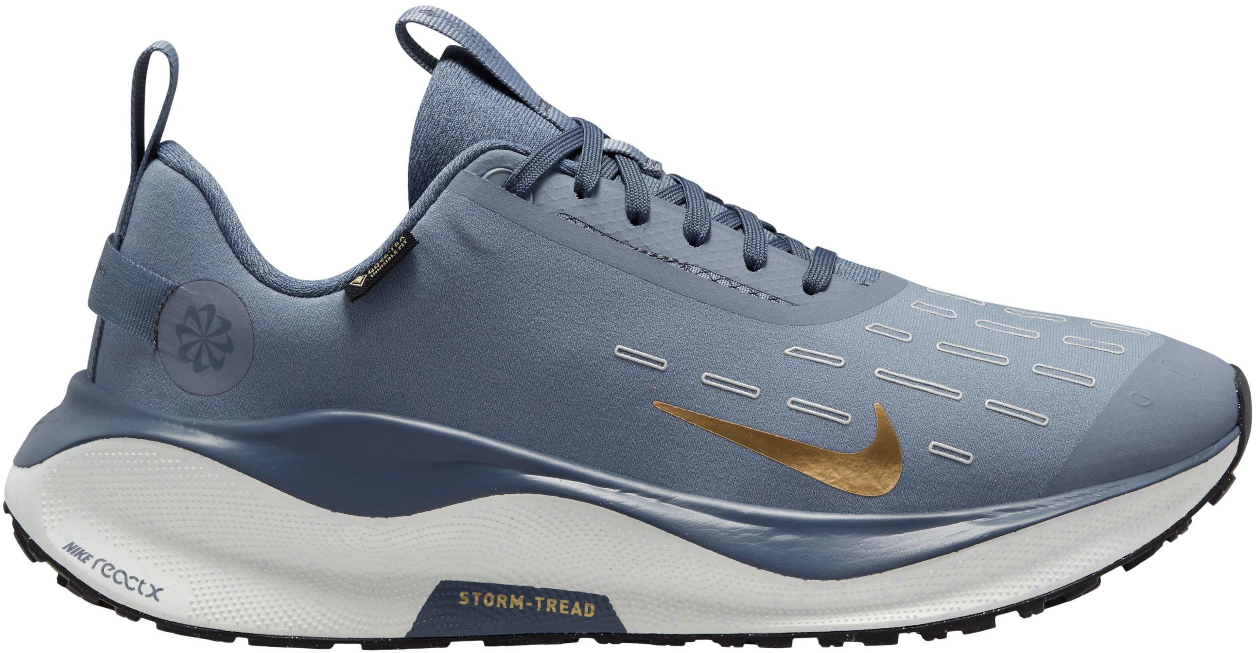 Nike W NKE REACTX INFINITY RN 4 GTX Laufschuhe Damen ashen slate metallic gold diffused blue im Online Shop von SportScheck kaufen
