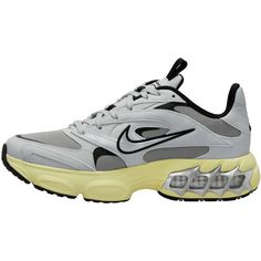 Rückansicht von Nike Zoom Air Fire Sneaker Damen particle grey-metallic silver-black