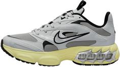 Rückansicht von Nike Zoom Air Fire Sneaker Damen particle grey-metallic silver-black