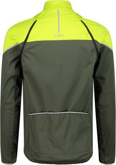 Rückansicht von CMP Fahrradjacke Herren oil green