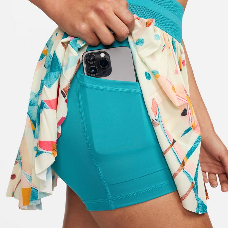 Nike Nike Slam NY Tennisrock Damen - coconut milk-teal nebula-white - 3 | SportScheck