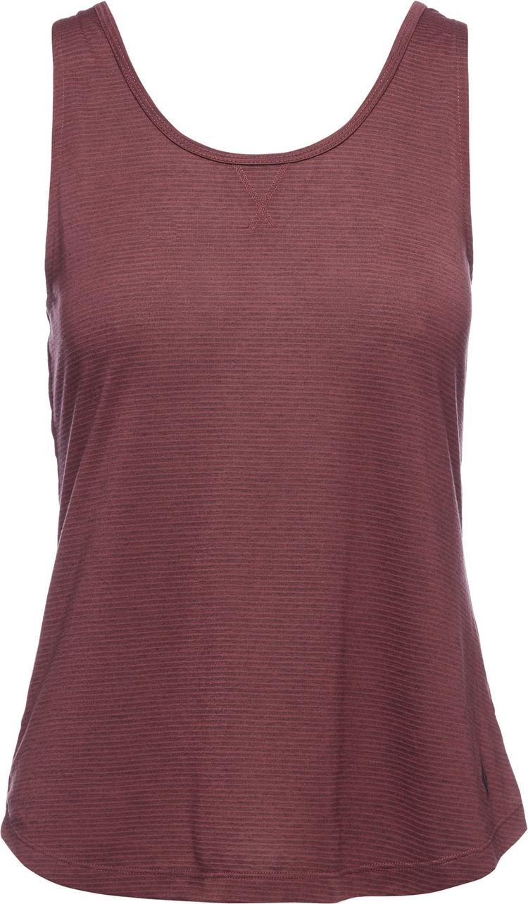 Black Diamond Black Diamond SPLITTER Klettershirt Damen - cherrywood-carbon stripe - 0 | SportScheck