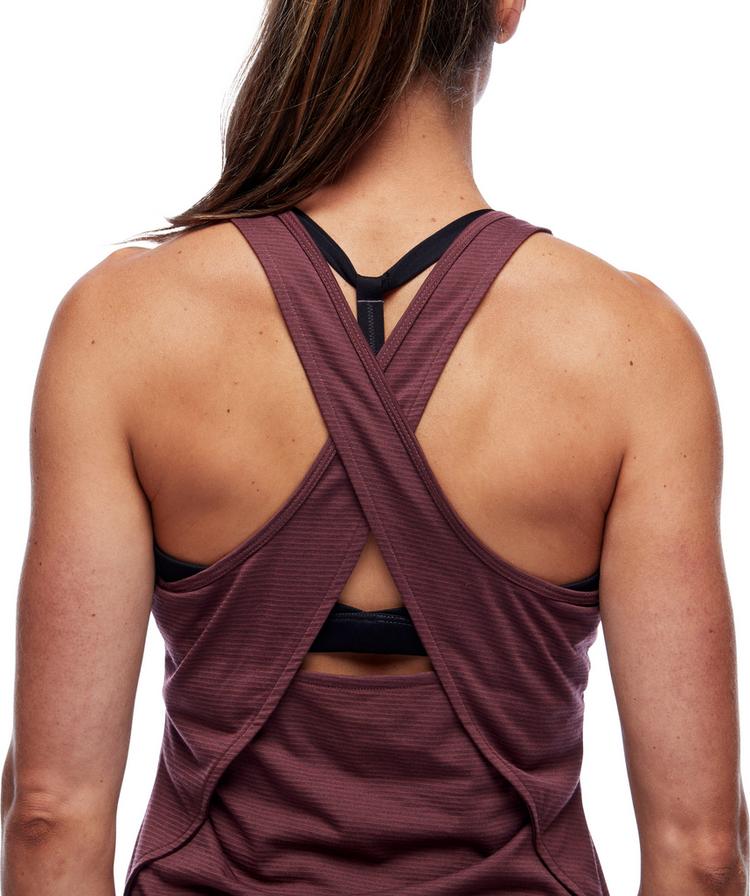 Black Diamond Black Diamond SPLITTER Klettershirt Damen - cherrywood-carbon stripe - 3 | SportScheck