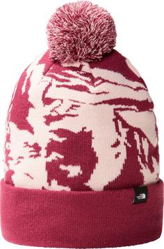 The North Face Tuke Bommelmütze Herren boysenberry-pink moss