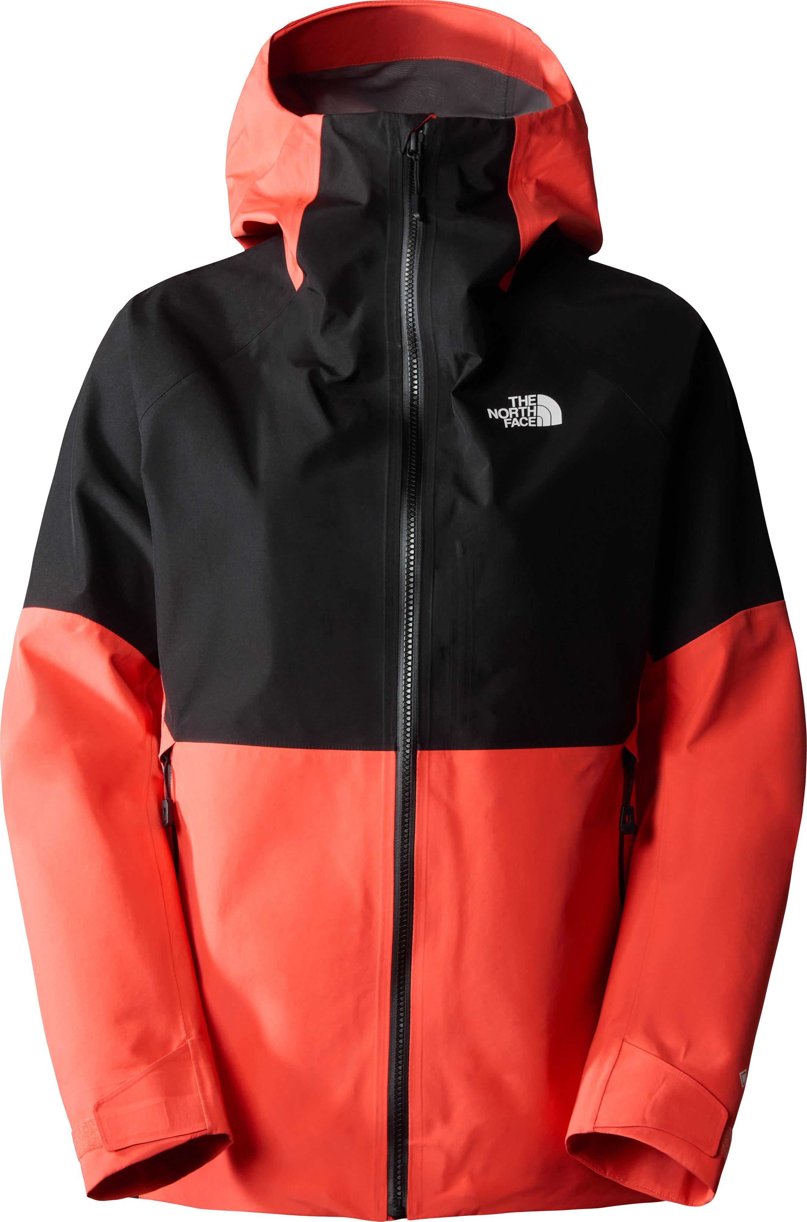 The North Face JAZZI Hardshelljacke Damen radiant orange tnf black im Online Shop von SportScheck kaufen