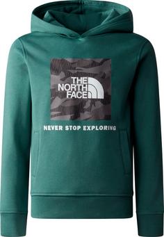 The North Face Off Mountain Logowear Hoodie Kinder dark sage-asphalt grey