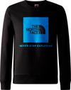 The North Face Off Mountain Logowear Sweatshirt Kinder - tnf black-optic blue