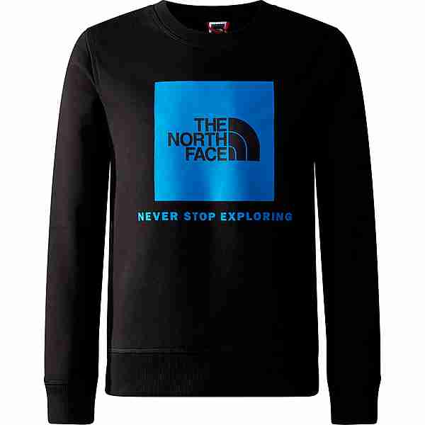The North Face Off Mountain Logowear Sweatshirt Kinder tnf black-optic blue