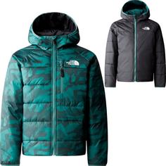 The North Face Mountain Essentials Wendejacke Kinder dark sage rain camo pri