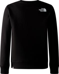 Rückansicht von The North Face Off Mountain Logowear Sweatshirt Kinder tnf black-optic blue