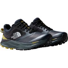 Rückansicht von The North Face VECTIV ENDURIS 3 FUTURELIGHT Trailrunning Schuhe Herren asphalt grey-tnf black