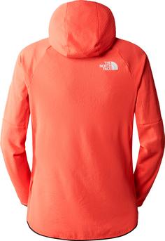 Rückansicht von The North Face SUMMIT FUTUREFLEECE Fleecejacke Damen radiant orange