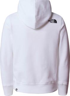 Rückansicht von The North Face Off Mountain Logowear Hoodie Kinder tnf white-tnf black