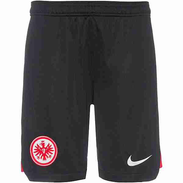 Nike Eintracht Frankfurt 23-24 Heim Fußballshorts Kinder black-university red-white