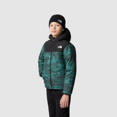 Rückansicht von The North Face Mountain Essentials Steppjacke Kinder dark sage rain camo pri